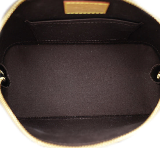Louis Vuitton Amarante Monogram Vernis Alma BB Bag-Louis Vuitton-THE CLOSET