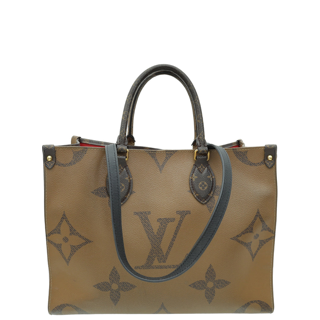 Louis Vuitton Monogram Reverse Onthego MM Bag-Louis Vuitton-THE CLOSET
