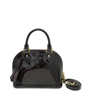 Louis Vuitton Amarante Monogram Vernis Alma BB Bag