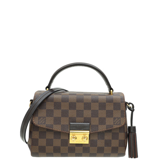 Louis Vuitton Damier Ebene Croisette Bag