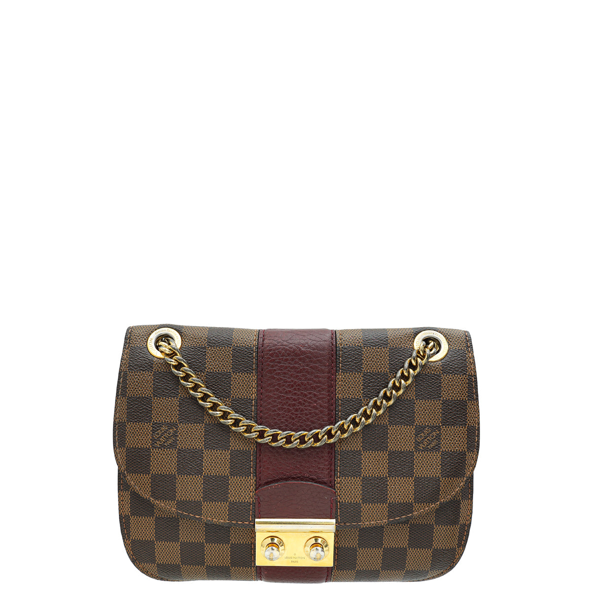 Louis Vuitton Damier Bordeaux Calf Wight Bag