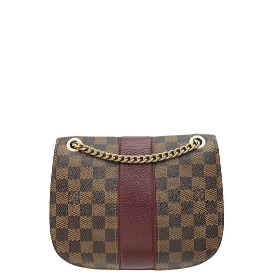 Louis Vuitton Damier Bordeaux Calf Wight Bag