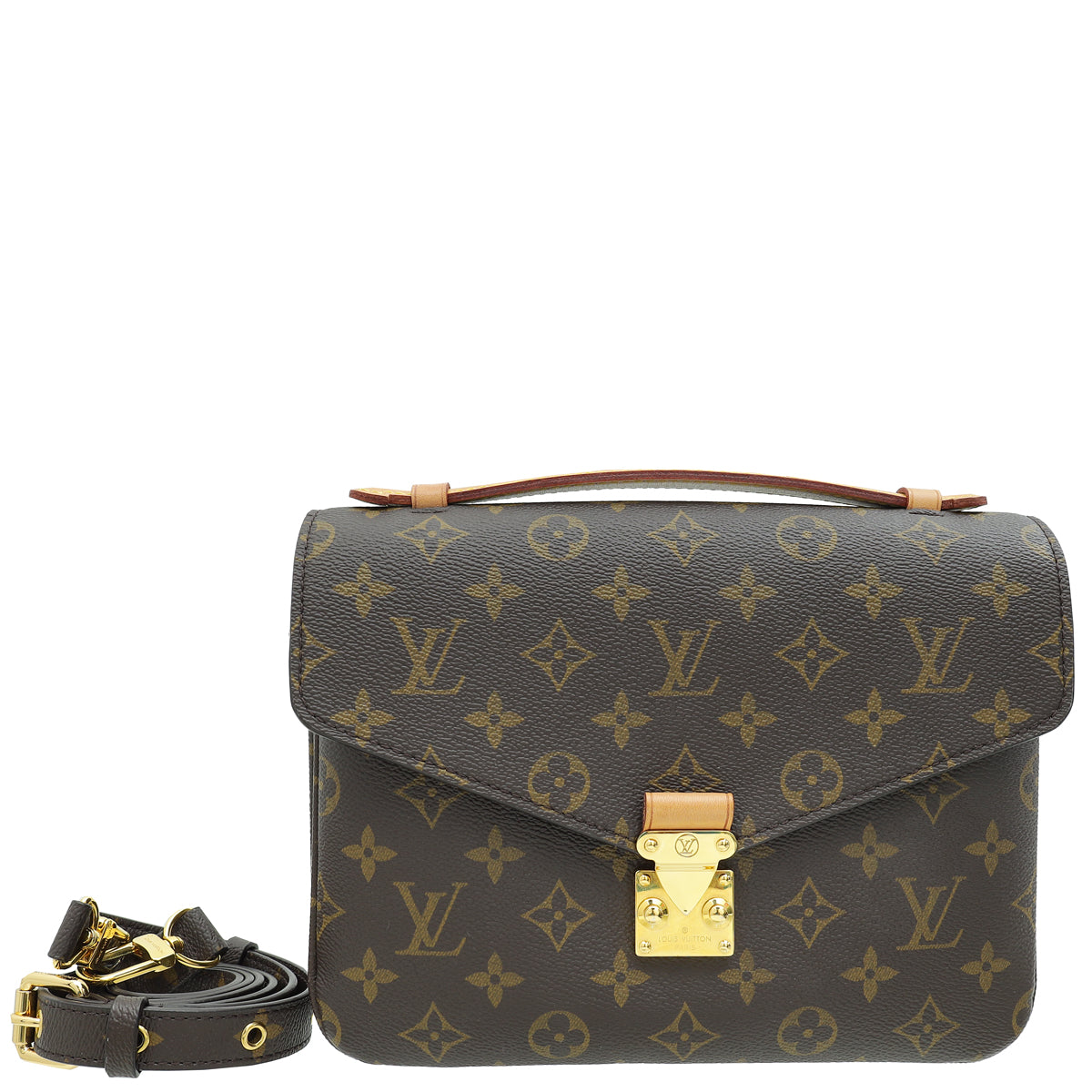 Louis Vuitton Brown Monogram Pochette Metis-Louis Vuitton-THE CLOSET