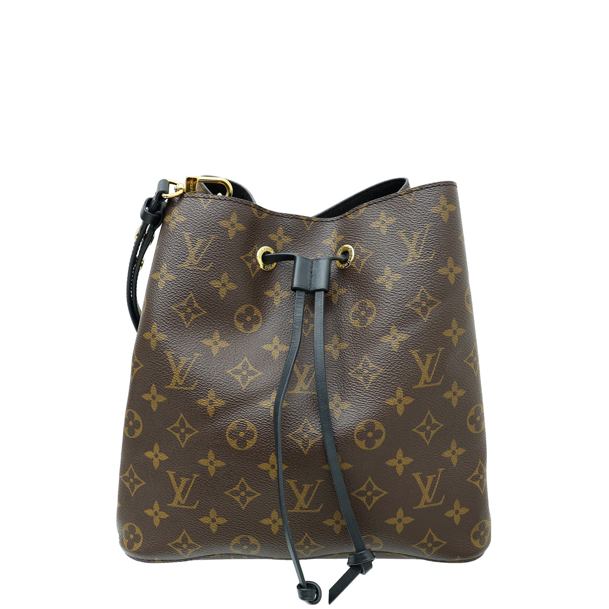 Louis Vuitton Monogram Black Neonoe Bag-Louis Vuitton-THE CLOSET