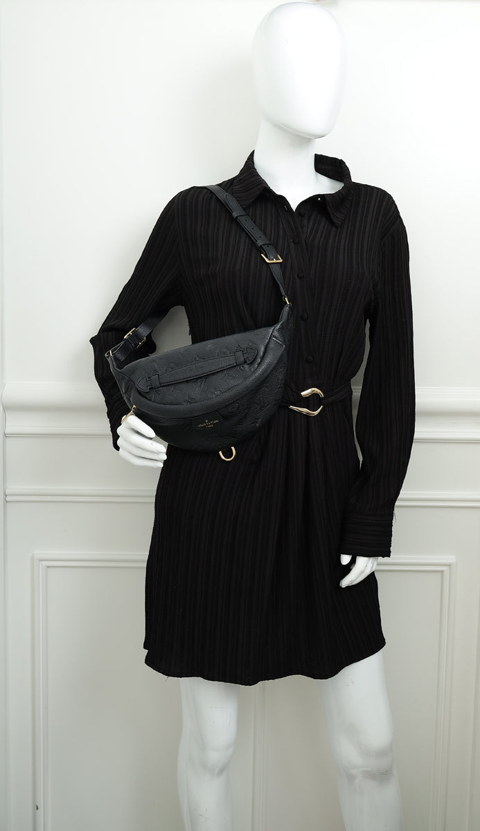 Louis Vuitton Black Monogram Empreinte Bumbag-Louis Vuitton-THE CLOSET
