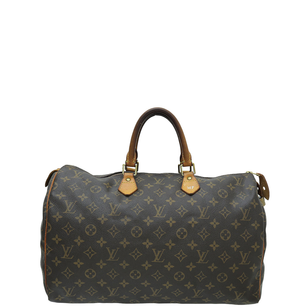 Louis Vuitton 40 speedy bag certified & Authentic with Certification