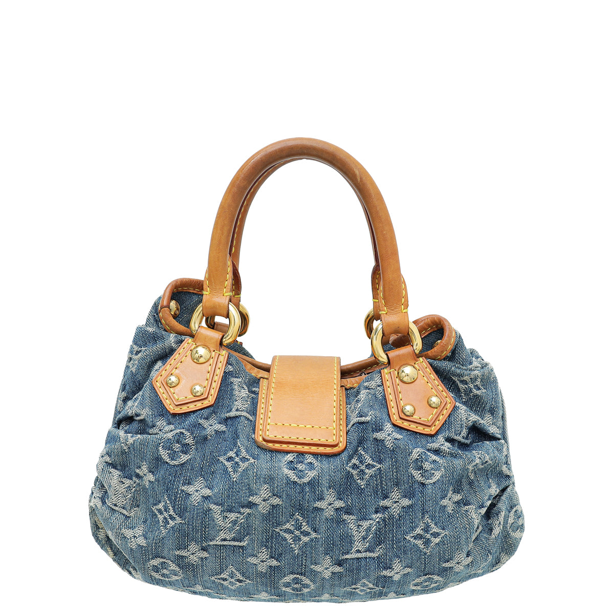 Louis Vuitton Blue Monogram Denim Pleaty Bag-Louis Vuitton-THE CLOSET