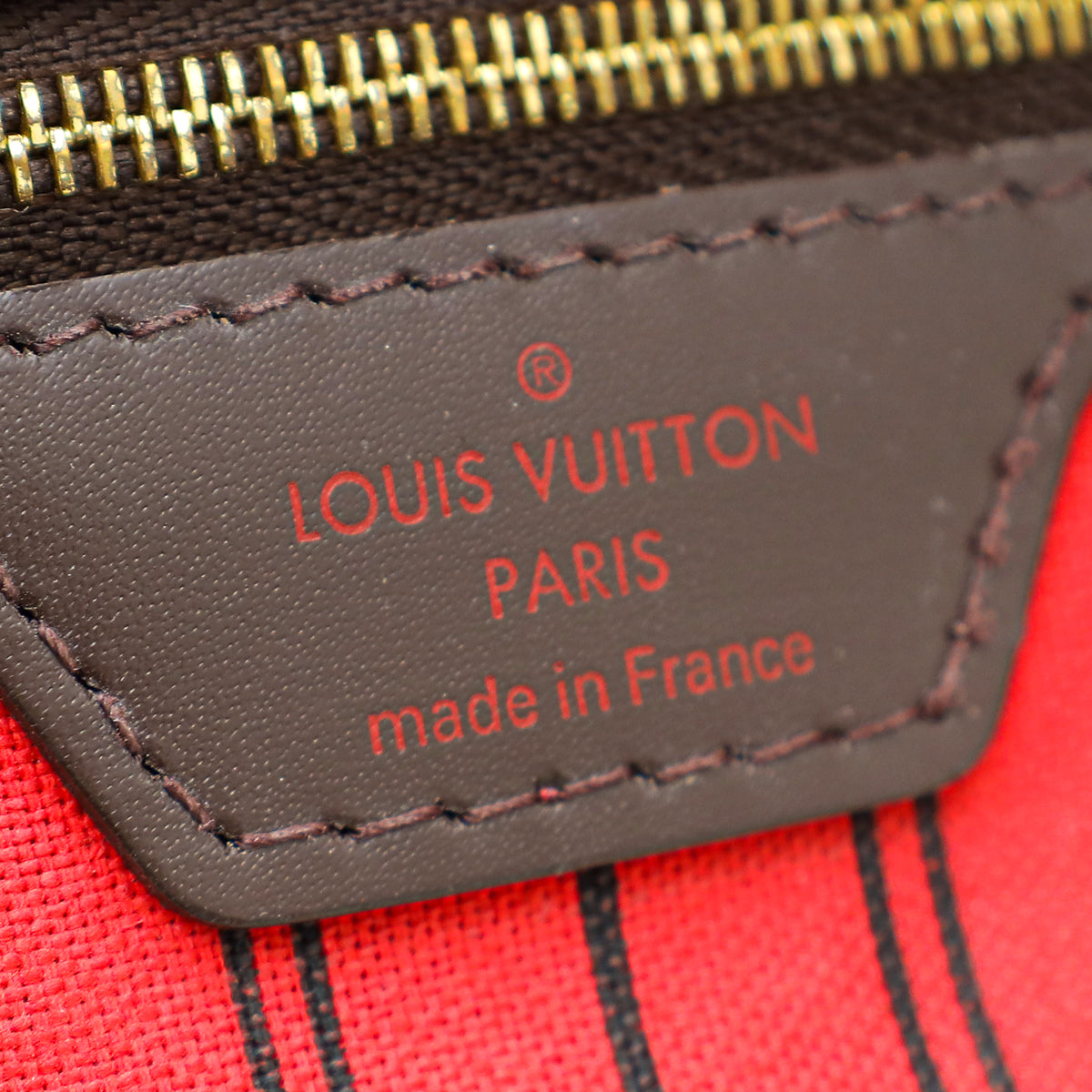 Louis Vuitton Ebene Neverfull MM Tote Bag