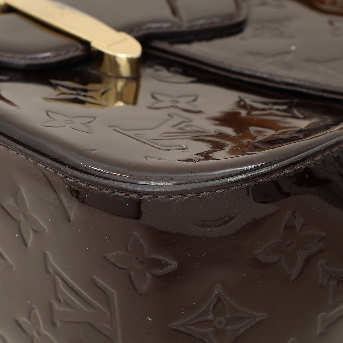 Louis Vuitton Amarante Monogram Vernis Bellflower PM Bag-Louis Vuitton-THE CLOSET