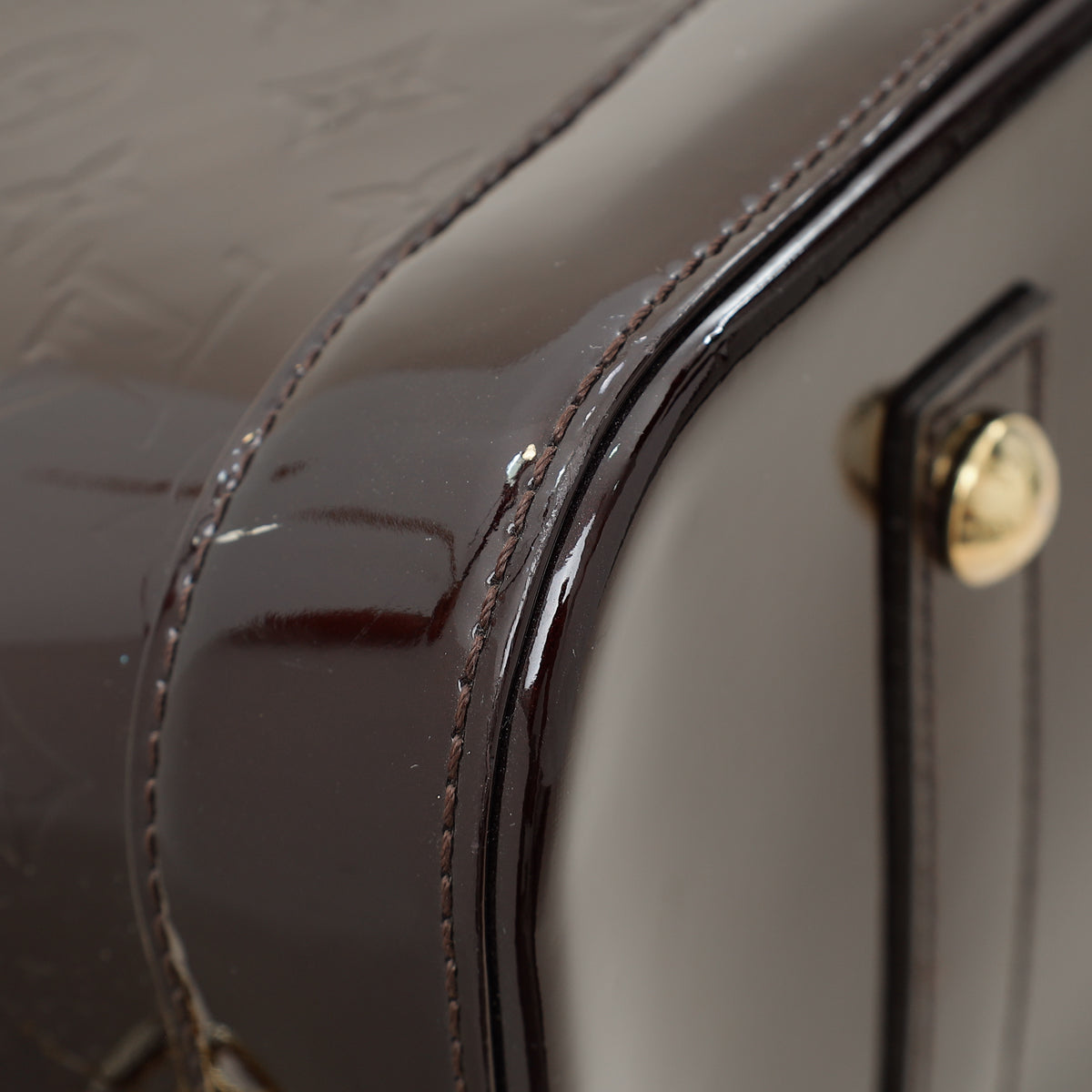 Louis Vuitton Amarnte Monogram Vernis Alma GM Bag-Louis Vuitton-THE CLOSET