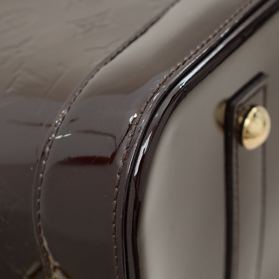 Louis Vuitton Amarnte Monogram Vernis Alma GM Bag-Louis Vuitton-THE CLOSET