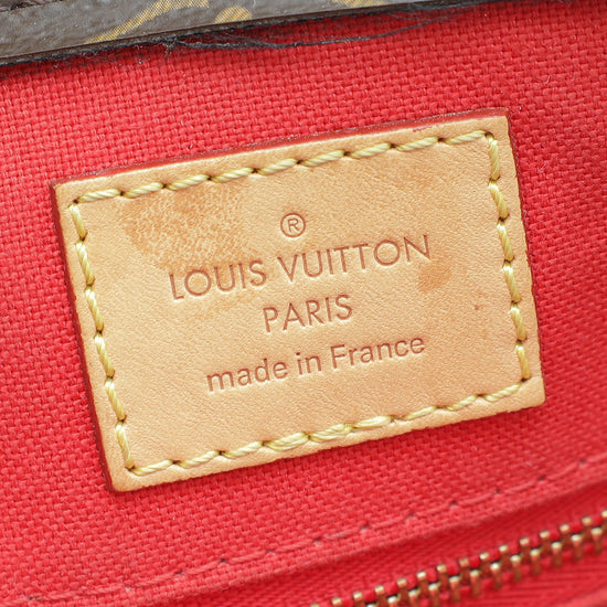 Louis Vuitton Sac Plat BB Bag Monogram Brown/Natural