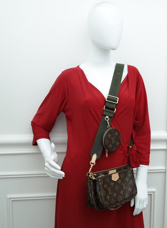 Louis Vuitton Multi Pochette Accessoires Shoulder Bag bicolor