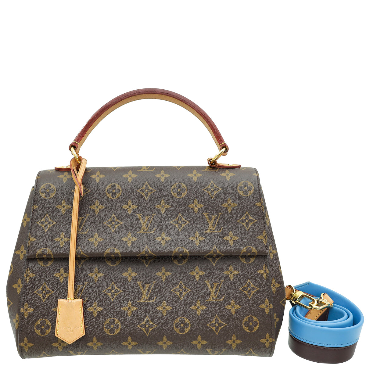 Louis Vuitton Ebene Monogram Cluny MM Bag-Louis Vuitton-THE CLOSET