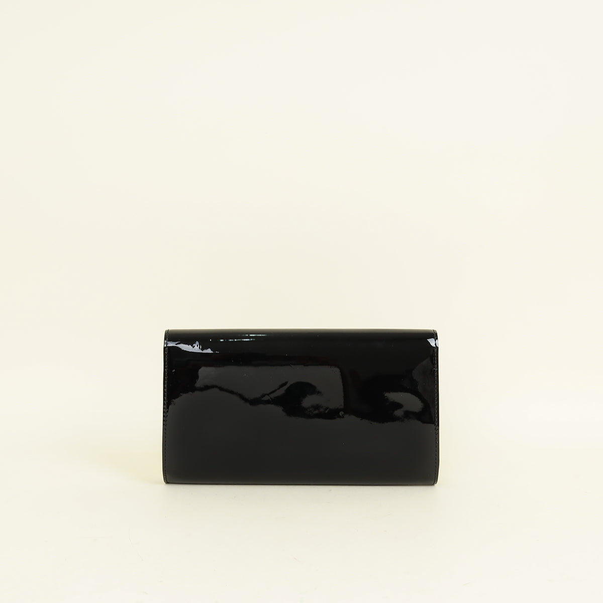 Louis Vuitton Black Vernis Louise EW Clutch