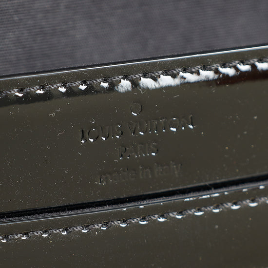 Louis Vuitton Black Vernis Louise EW Clutch