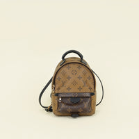 Louis Vuitton Bicolor Monogram Reverse Mini Palm Springs Backpack Bag