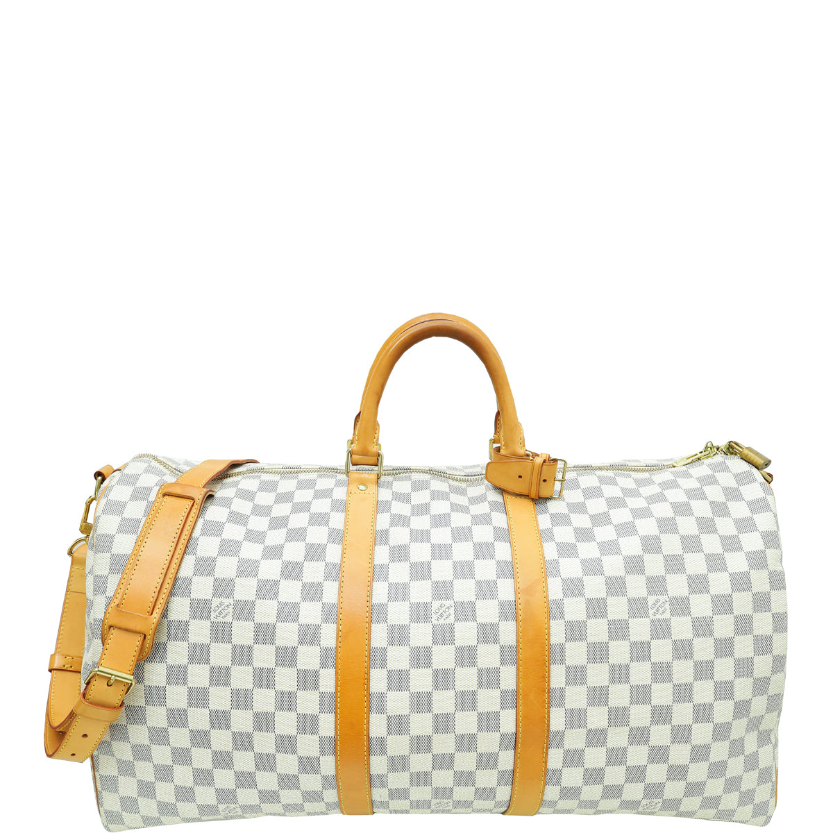 Louis Vuitton Azur Keepall Bandouliere 55 Bag-Louis Vuitton-THE CLOSET