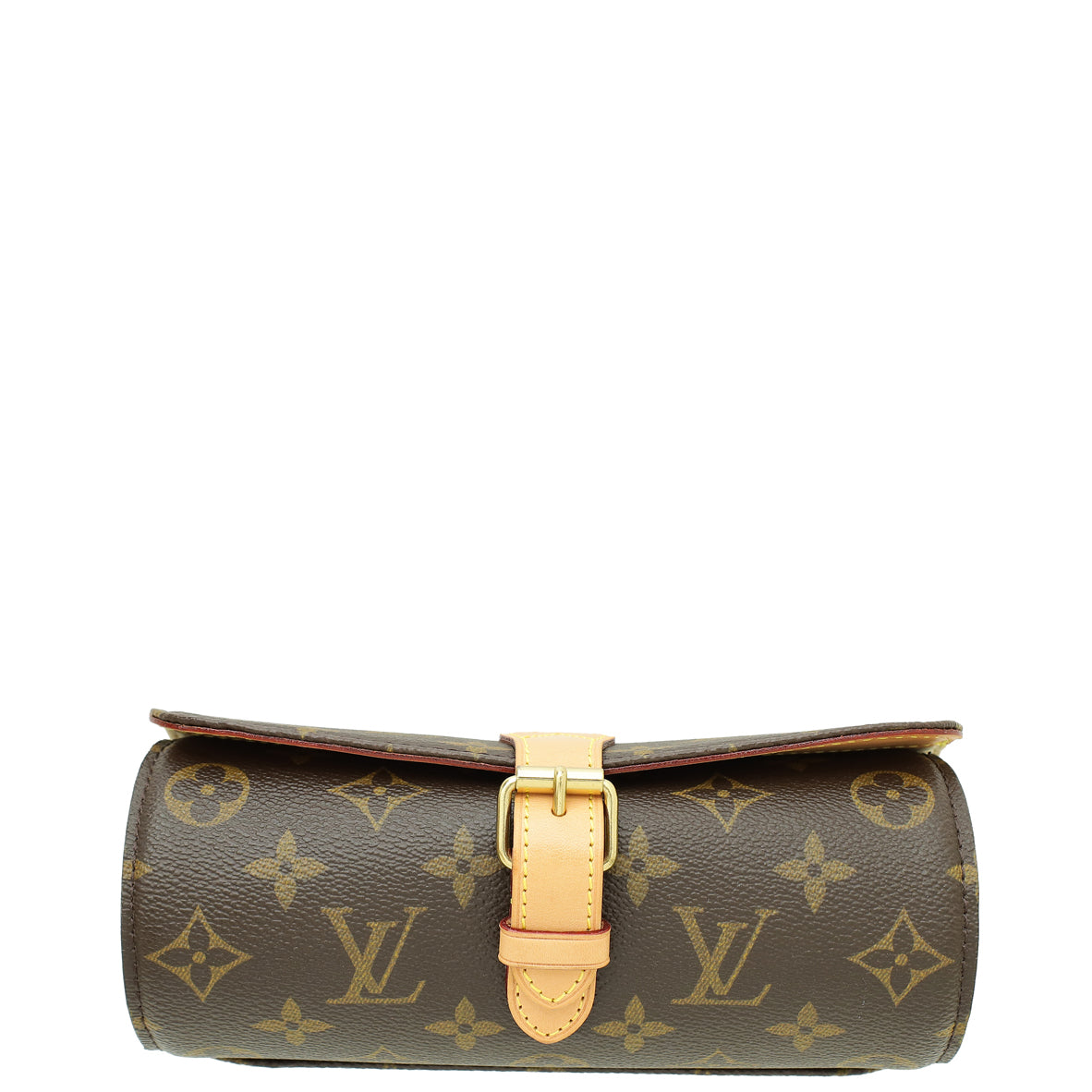 Louis Vuitton Brown Monogram 3 Watch Case-Louis Vuitton-THE CLOSET