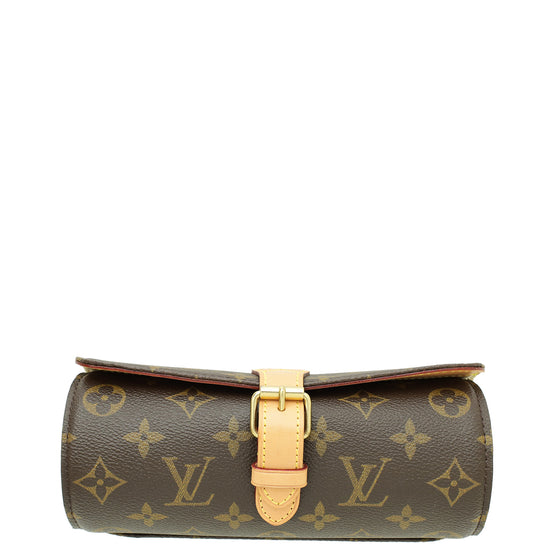 Louis Vuitton Brown Monogram 3 Watch Case