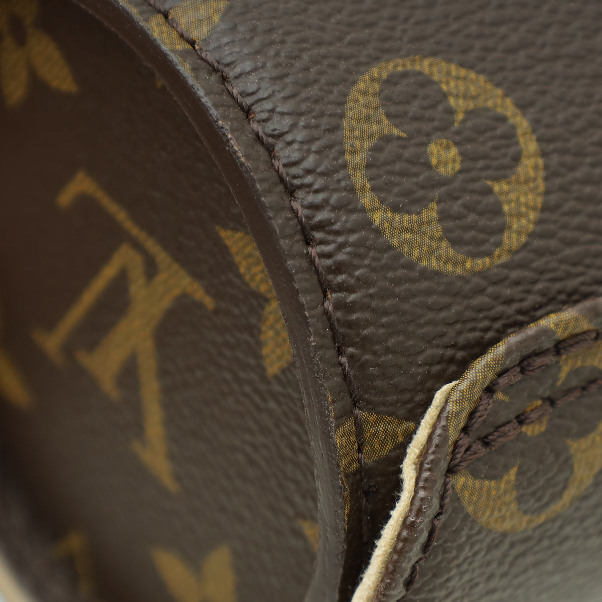 Louis Vuitton Brown Monogram 3 Watch Case