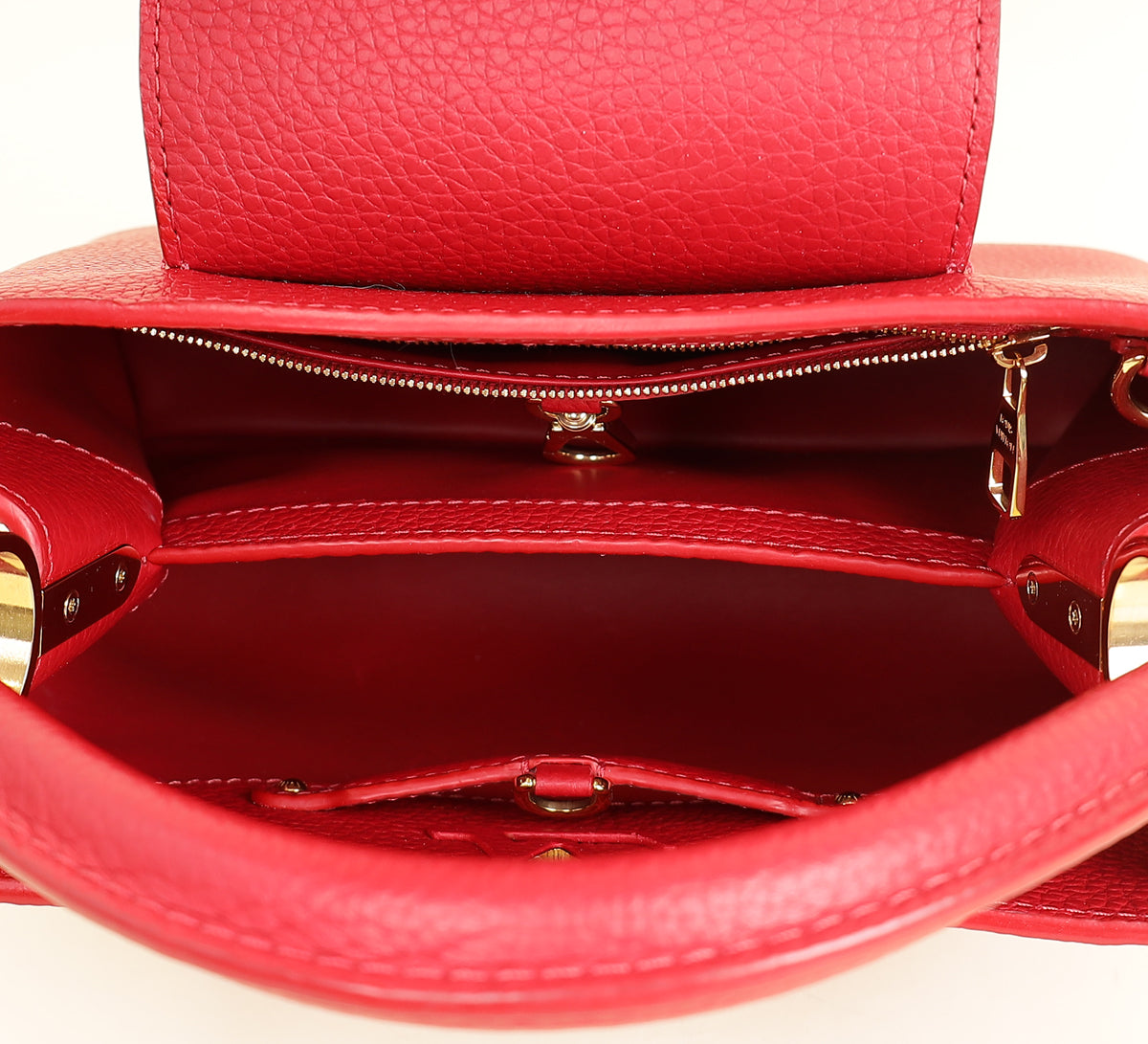 Louis Vuitton Red Capucines BB Bag-Louis Vuitton-THE CLOSET