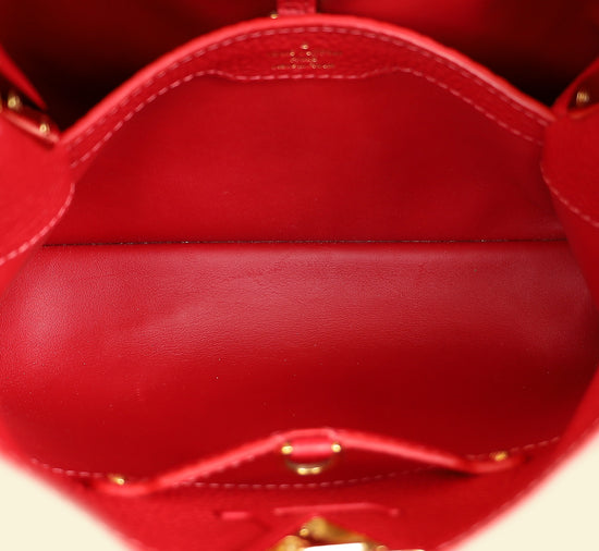 Louis Vuitton Red Capucines BB Bag-Louis Vuitton-THE CLOSET