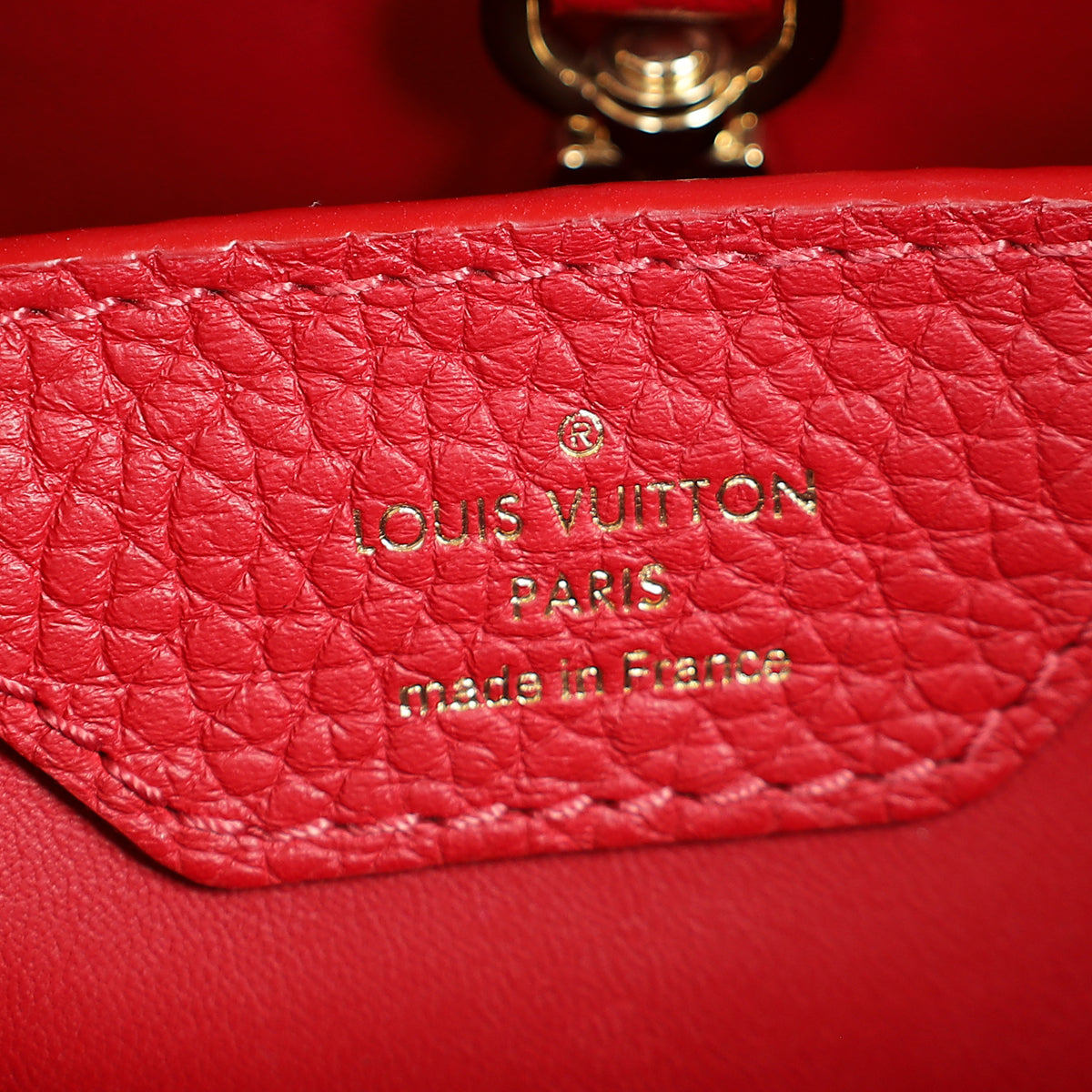 Louis Vuitton Red Capucines BB Bag-Louis Vuitton-THE CLOSET