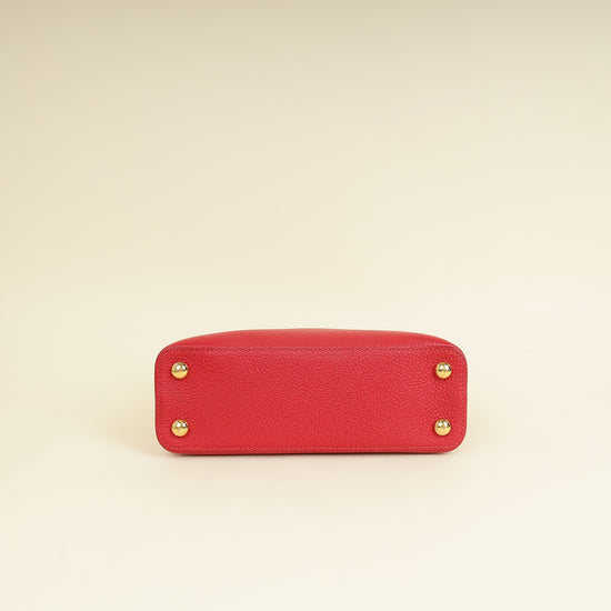 Louis Vuitton Red Capucines BB Bag-Louis Vuitton-THE CLOSET