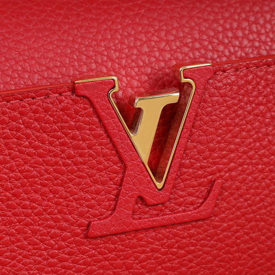 Louis Vuitton Red Capucines BB Bag-Louis Vuitton-THE CLOSET