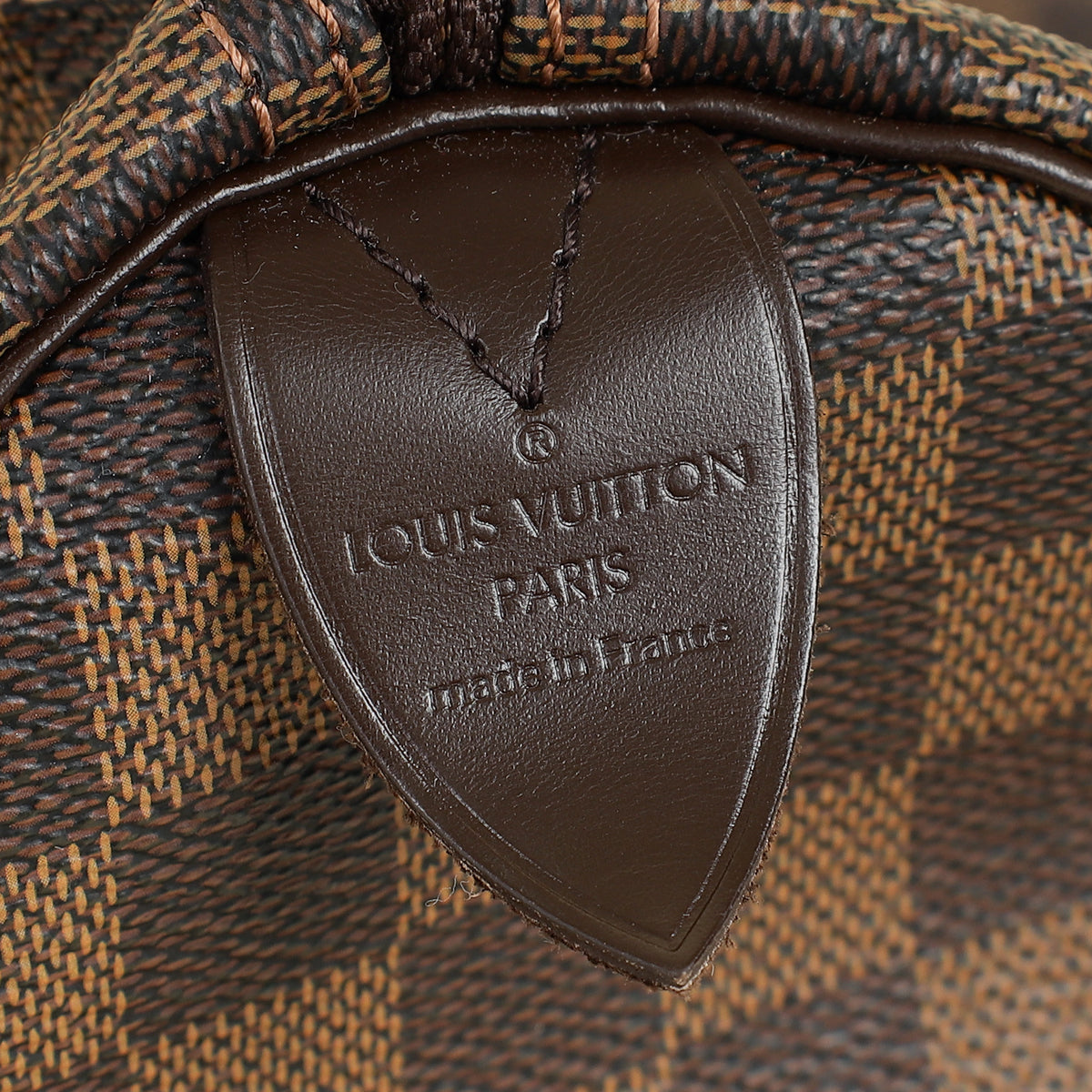 Louis Vuitton Damier Ebene Speedy 35 Bag