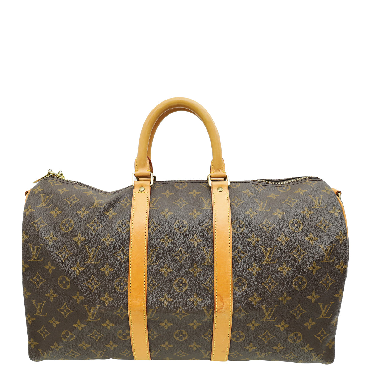 Louis Vuitton Brown Keepall Bandouliere 45 Bag-Louis Vuitton-THE CLOSET