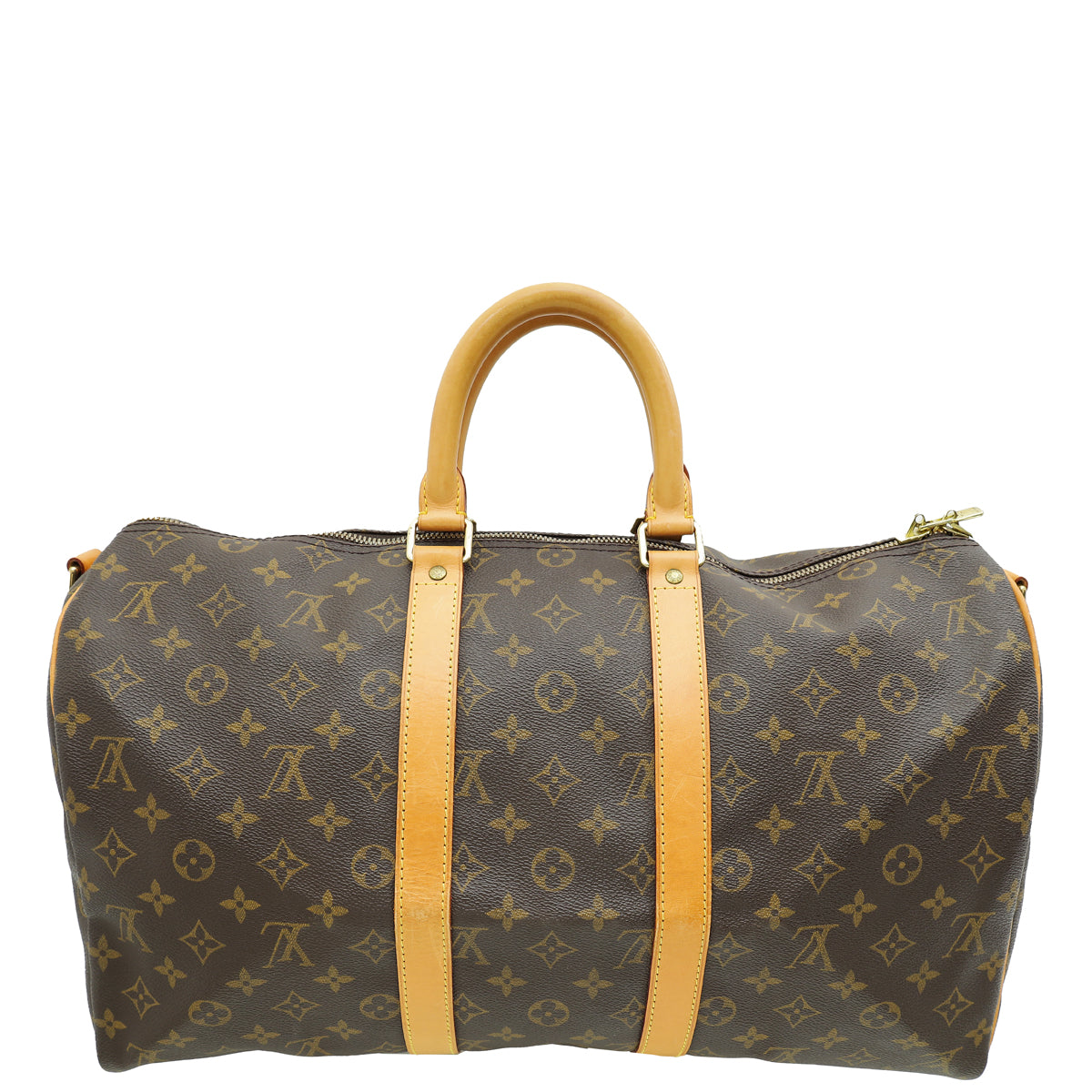 Louis Vuitton Brown Keepall Bandouliere 45 Bag-Louis Vuitton-THE CLOSET