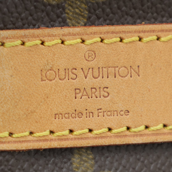 Louis Vuitton Monogram Keepall Bandouliere 60 Bag