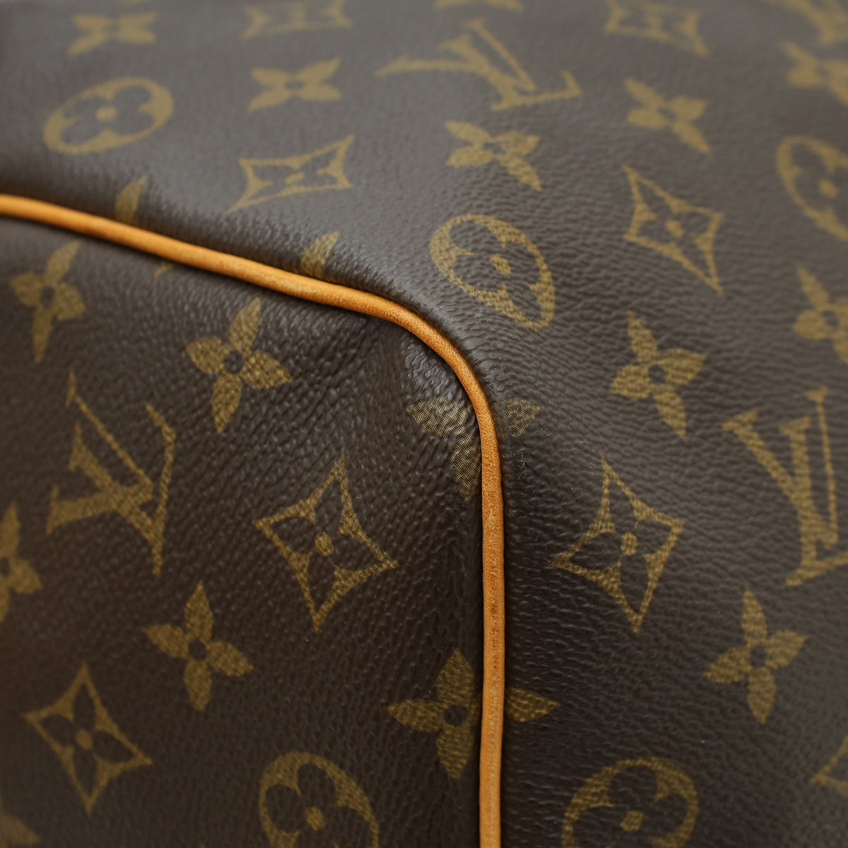 Louis Vuitton Brown Monogram Keepall Bandouliere 50 Bag