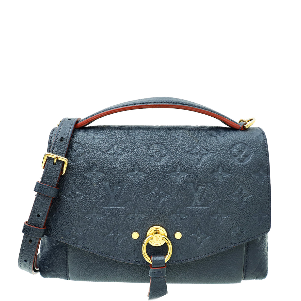 Louis Vuitton Marine Monogram Empreinte Blanche BB Bag-Louis Vuitton-THE CLOSET