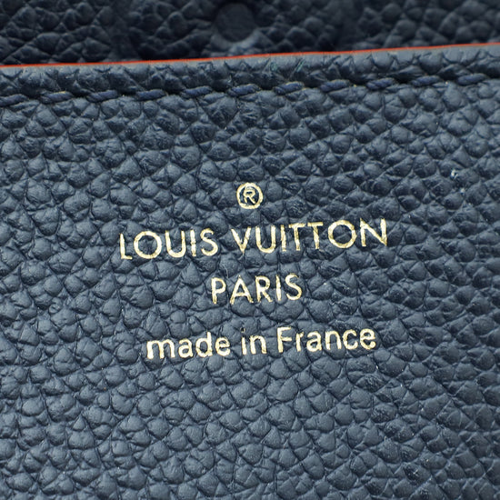 Louis Vuitton Marine Monogram Empreinte Blanche BB Bag