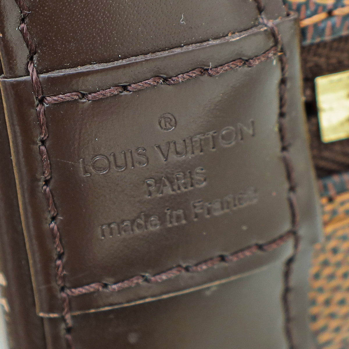 Louis Vuitton Damier Ebene Alma BB Bag