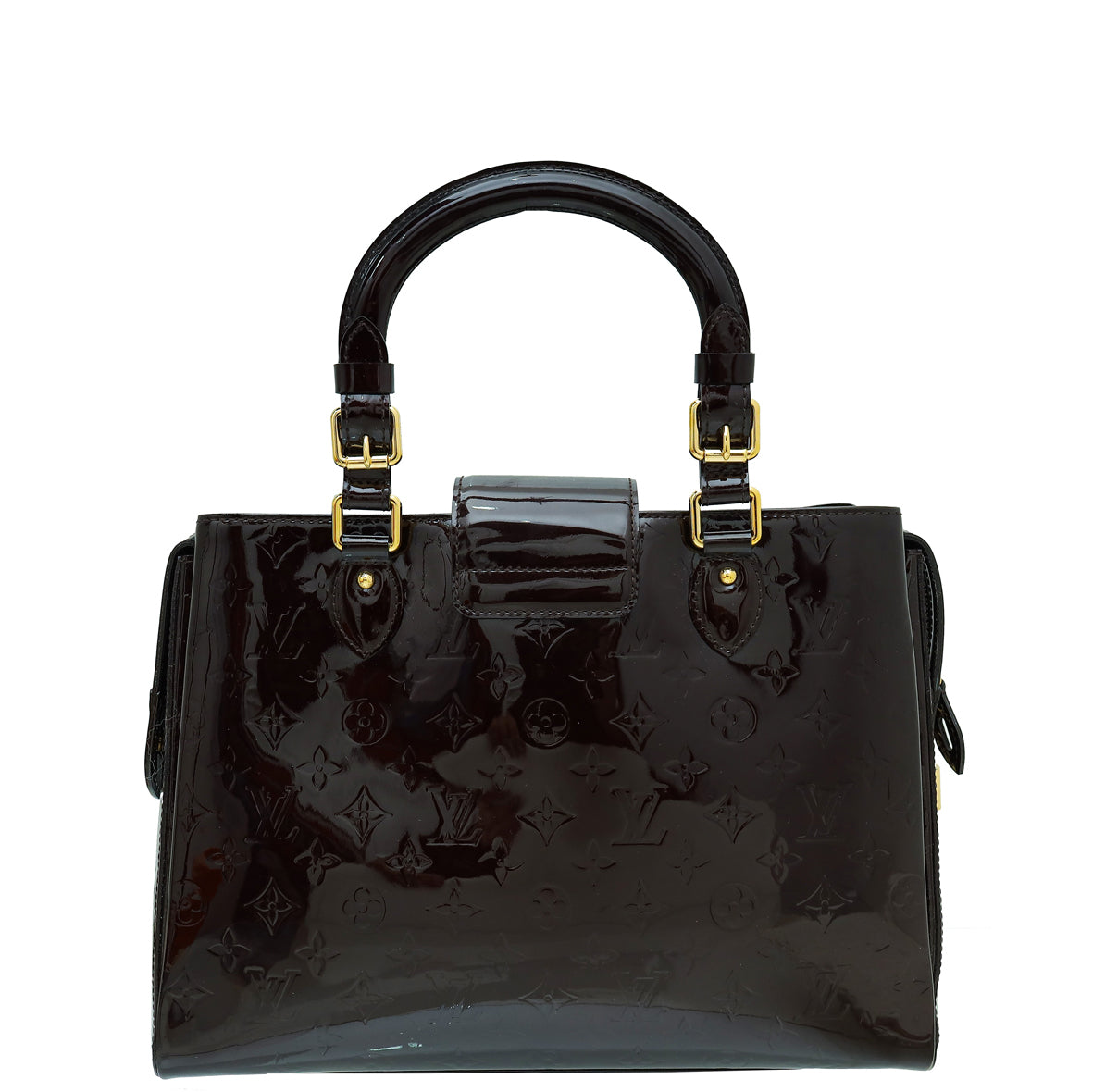 Louis Vuitton Amarante Monogram Vernis Melrose Avenue Bag-Louis Vuitton-THE CLOSET