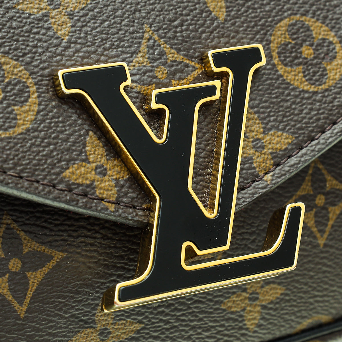 Louis Vuitton Monogram Black Passy Bag