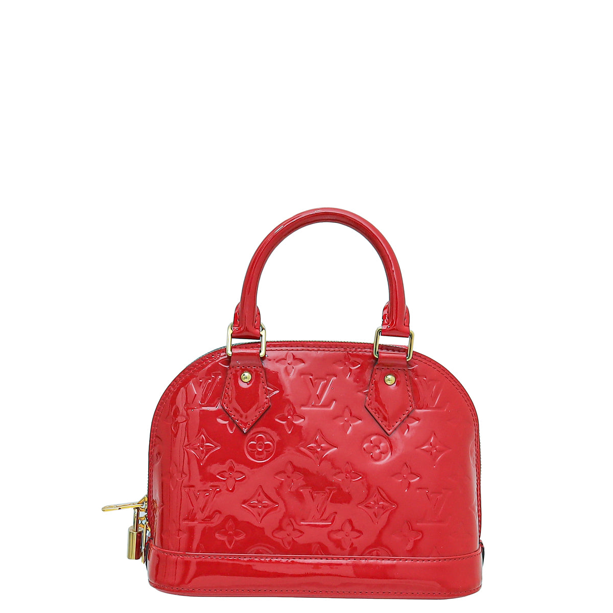 Louis Vuitton Pomme D'amour Monogram Vernis Alma BB Bag-Louis Vuitton-THE CLOSET