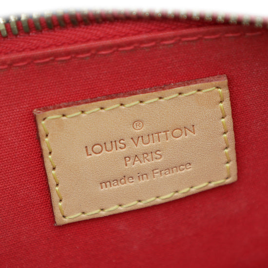 Louis Vuitton Pomme D'amour Monogram Vernis Alma BB Bag