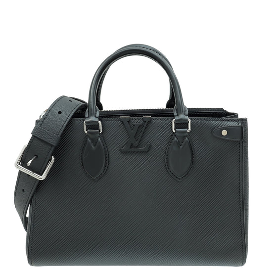 Louis Vuitton Black Grenelle PM Tote Bag