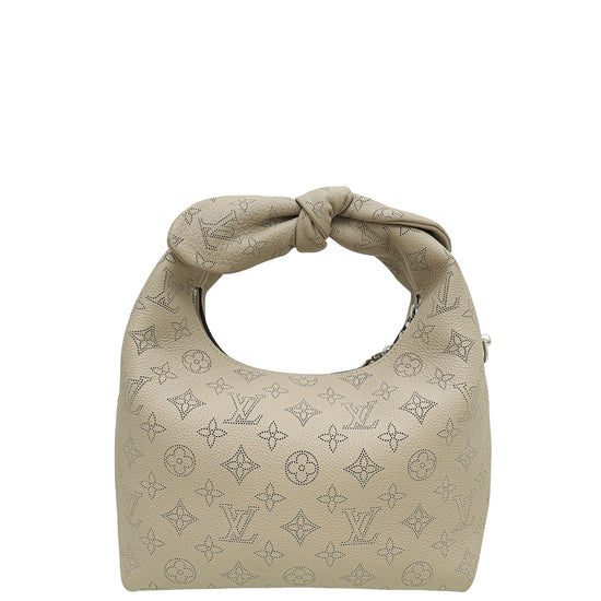 Louis Vuitton Galet Beige Mahina Why Knot PM Bag