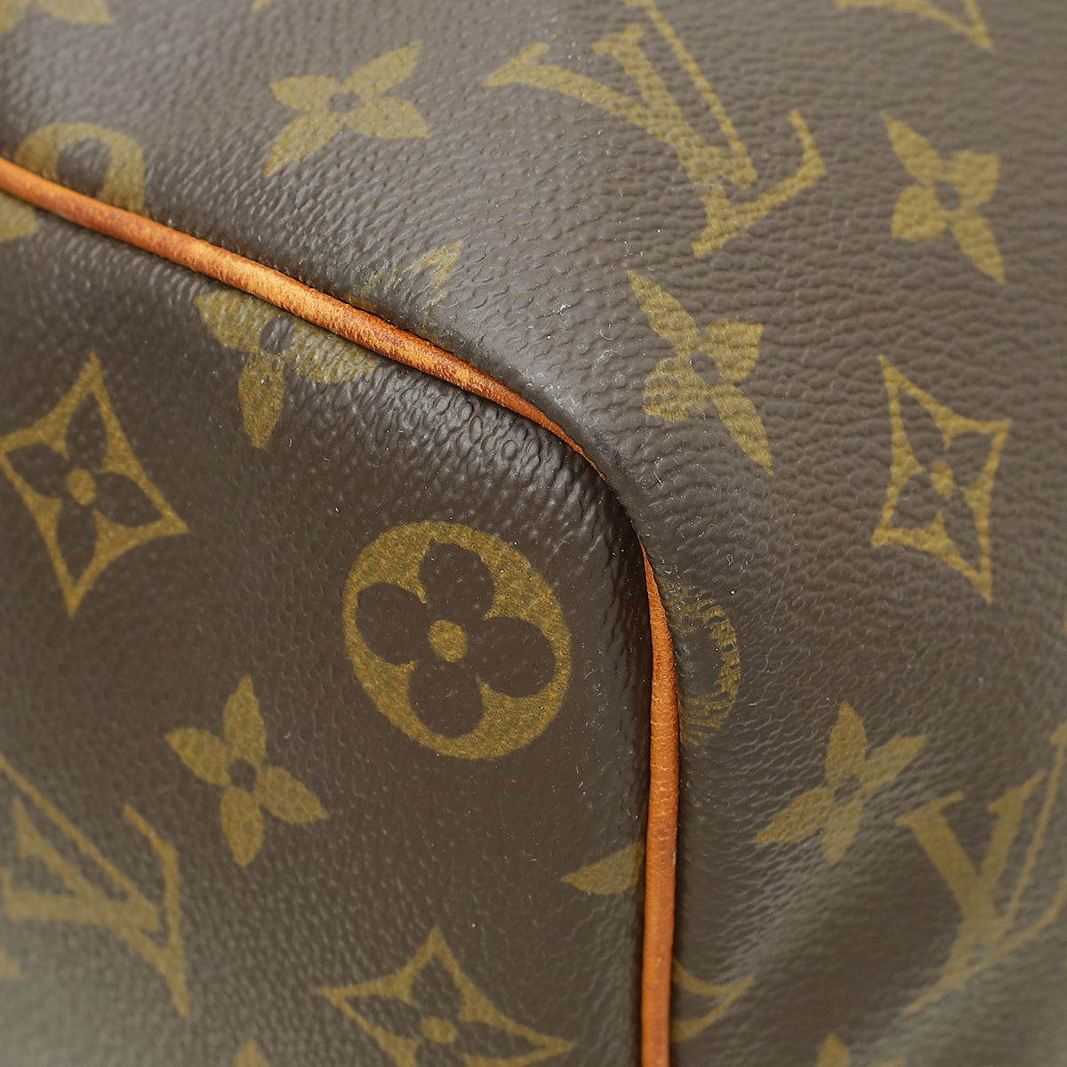 Louis Vuitton Brown Monogram Keepall 45 Bag