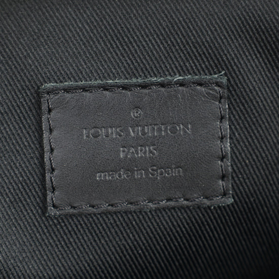 Louis Vuitton Black Damier Infini District PM Messenger Bag