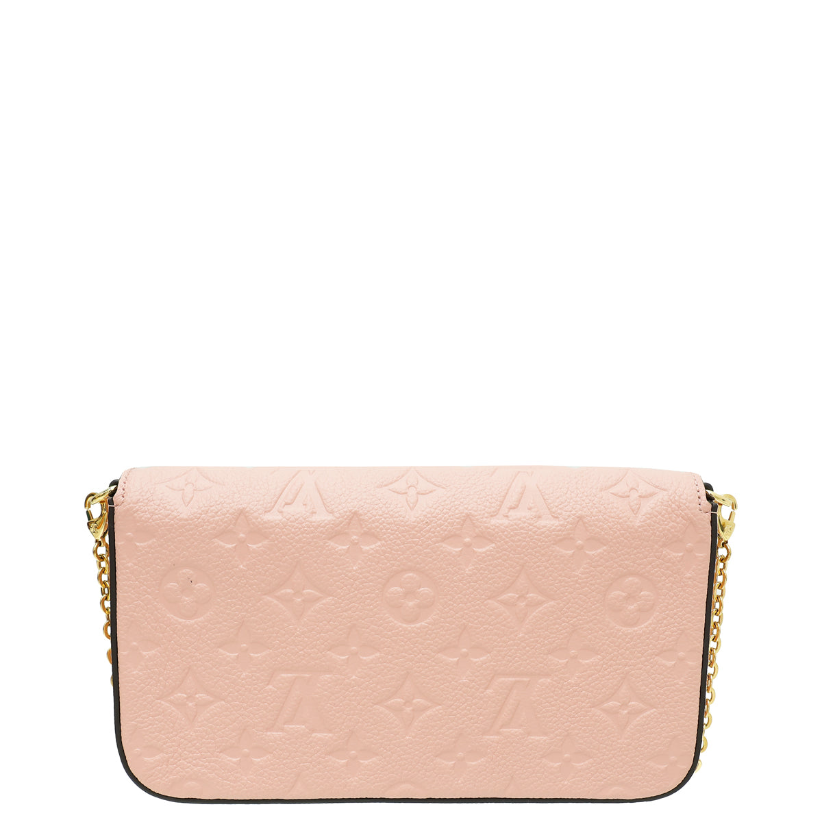 Louis Vuitton Rose Poudre Monogram Empreinte Felicie Pochette Bag-Louis Vuitton-THE CLOSET