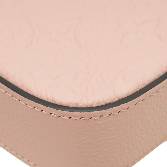 Louis Vuitton Rose Poudre Monogram Empreinte Felicie Pochette Bag