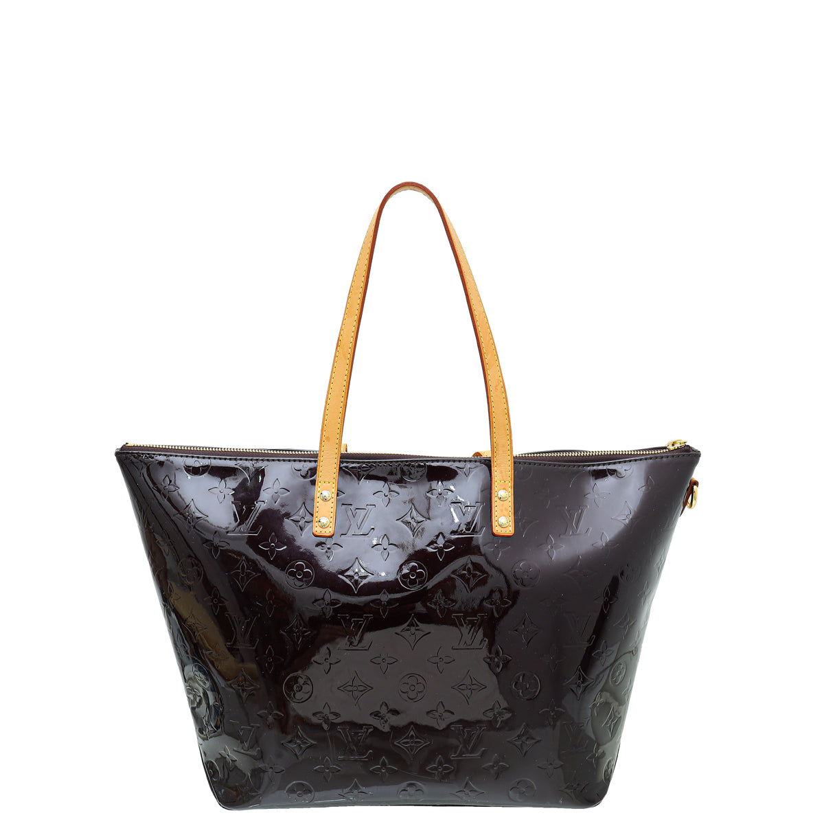 Louis Vuitton Amarante Monogram Vernis Bellevue GM Bag-Louis Vuitton-THE CLOSET