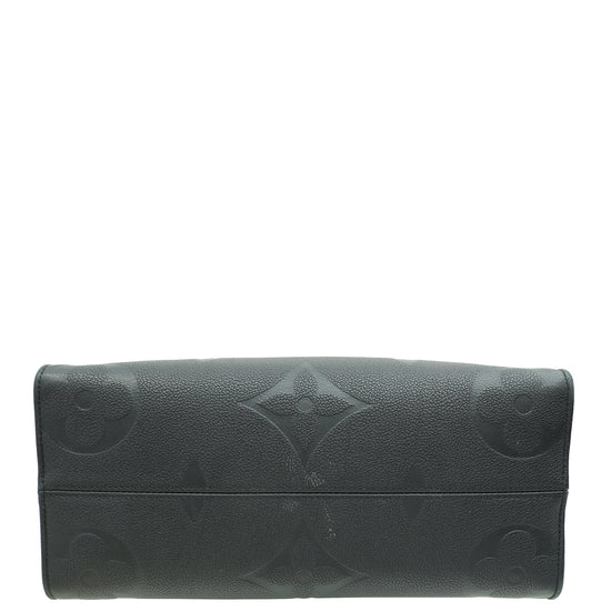 Louis Vuitton Black Monogram Empreinte Onthego MM Bag-Louis Vuitton-THE CLOSET